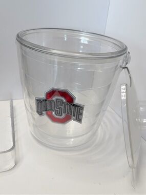 Vintage Ohio State Tervis Tumbler Company Ice Bucket Double Wall w/ lid